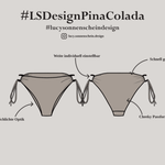 Bikini Set - Pina Colada - Schnittmuster - Gr. XS-XL : - Sewando
