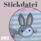 Stickdatei - Hasen Polly & Pippa - Sewando