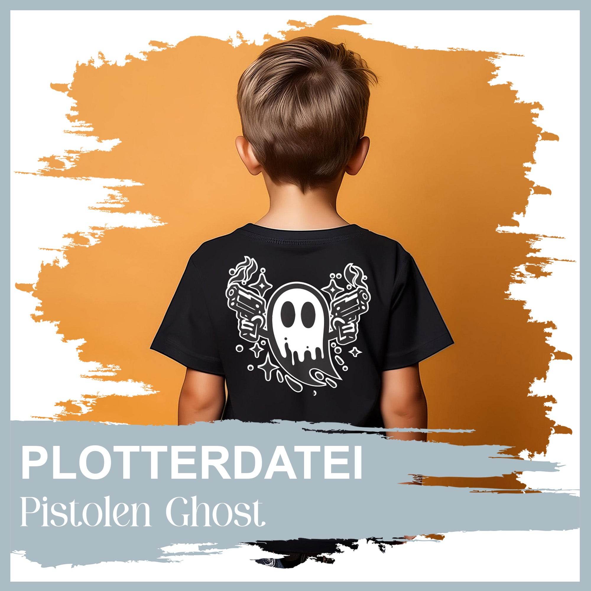 Plotterdatei Pistolen Ghost - Sewando