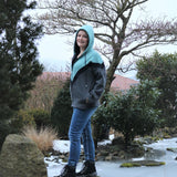 Oversize Sweatjacke #seweasy Damen Gr. 32-60