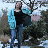 Oversize Sweatjacke #seweasy Damen Gr. 32-60