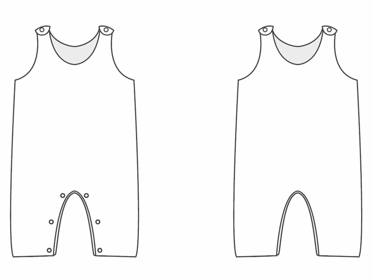 PLINIO Baby Kinder Overall mit Druckknöpfen Schnittmuster Ebook pdf Schnittmuster PDF Ebook download Patternforkids 