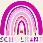 Plotterdatei Schulkind Regenbogen SVG - Sewando
