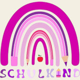 Plotterdatei Schulkind Regenbogen SVG - Sewando