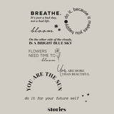 Digitale Plotterdatei - Selbstliebe Sprüche & Schriftzüge | 8-teiliges Set - Sewando