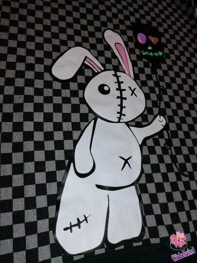 Plotterdatei Boo Bunny , PNG, DXF, SVG - Sewando