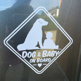 Plotterdatei Dog & Baby on Board