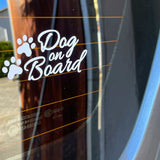 Plotterdatei Dog on Board