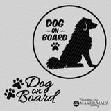 Plotterdatei Dog on Board