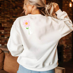 Plotterdatei Katze mit Blume – verspieltes Katzendesign für Shirts, Deko & DIY-Geschenke - Sewando
