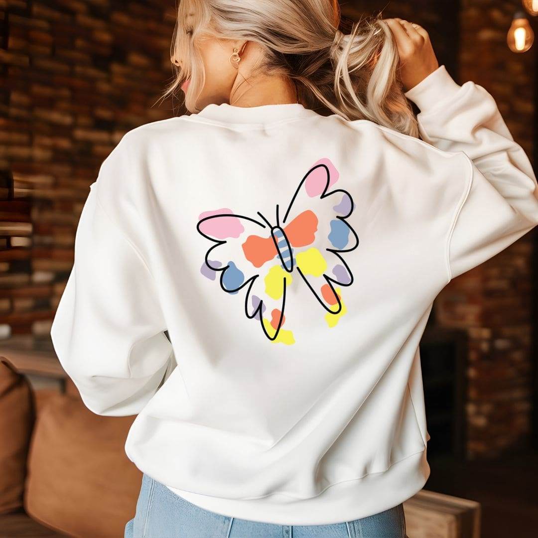 Plotterdatei Schmetterling – bunte Farbakzente für Textilien, Accessoires & Deko - Sewando