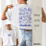 Digitale Plotterdatei - "Vitamin Sea" | Statement Set | 2-teiliges Design