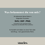 Ich erstelle dir eine digitale Plotterdatei (Text) nach Wunsch in SVG, DXF, PNG - Sewando