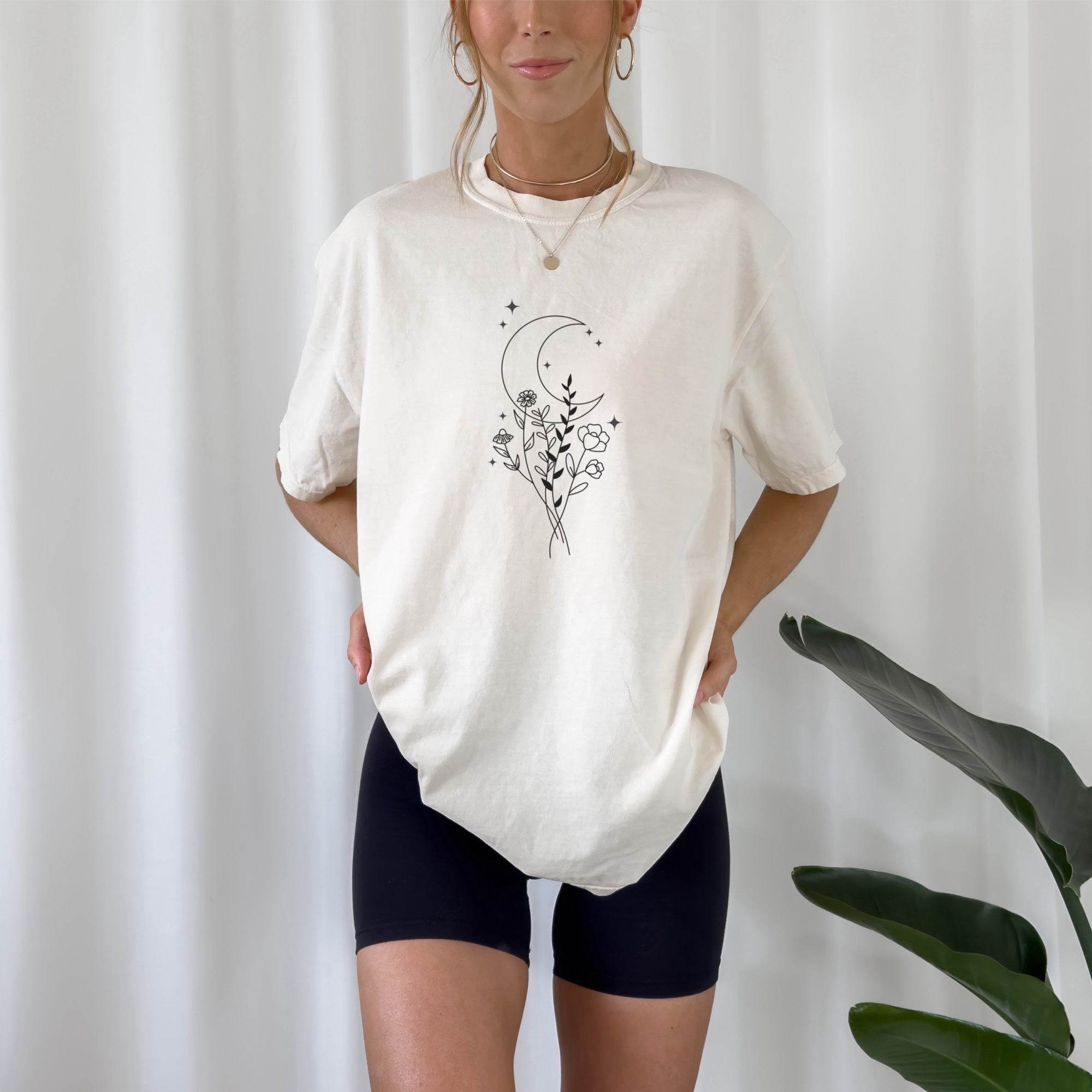 Digitale Plotterdatei - Boho Mond & Sonne Line Art | 3-teiliges Set - Sewando