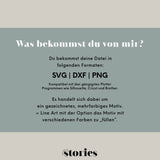 Ich erstelle dir eine digitale Plotterdatei mit Wunschmotiv (Illustration, Text, mehrfarbig) in SVG, DXF, PNG - Sewando