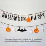 Plotterdatei Halloween Girlande | Halloween Party Deko