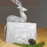 Plotterdateien Set Weihnachtskarte | Frohe Weihnachten Karte plotten
