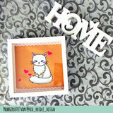 Plotterdatei Katze Meow | Comic Katze mehrfarbig | Kindermotiv