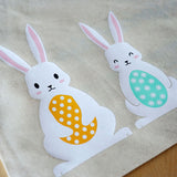 Plotterdatei Osterhase | Frohe Ostern + 2 Hasen