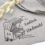 Plotterdatei Strandkorb Urlaub - Sewando