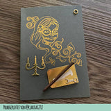 Plotterdatei La Catrina | Totenkopf Lady | Gothic