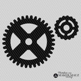 Plotterdatei Zahnrad | Steampunk & Technik Motiv