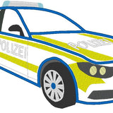 Stickdatei - Polizeiauto Polizei
