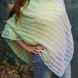 Häkelanleitung Poncho "Frühlingserwachen", Gr. 34-50