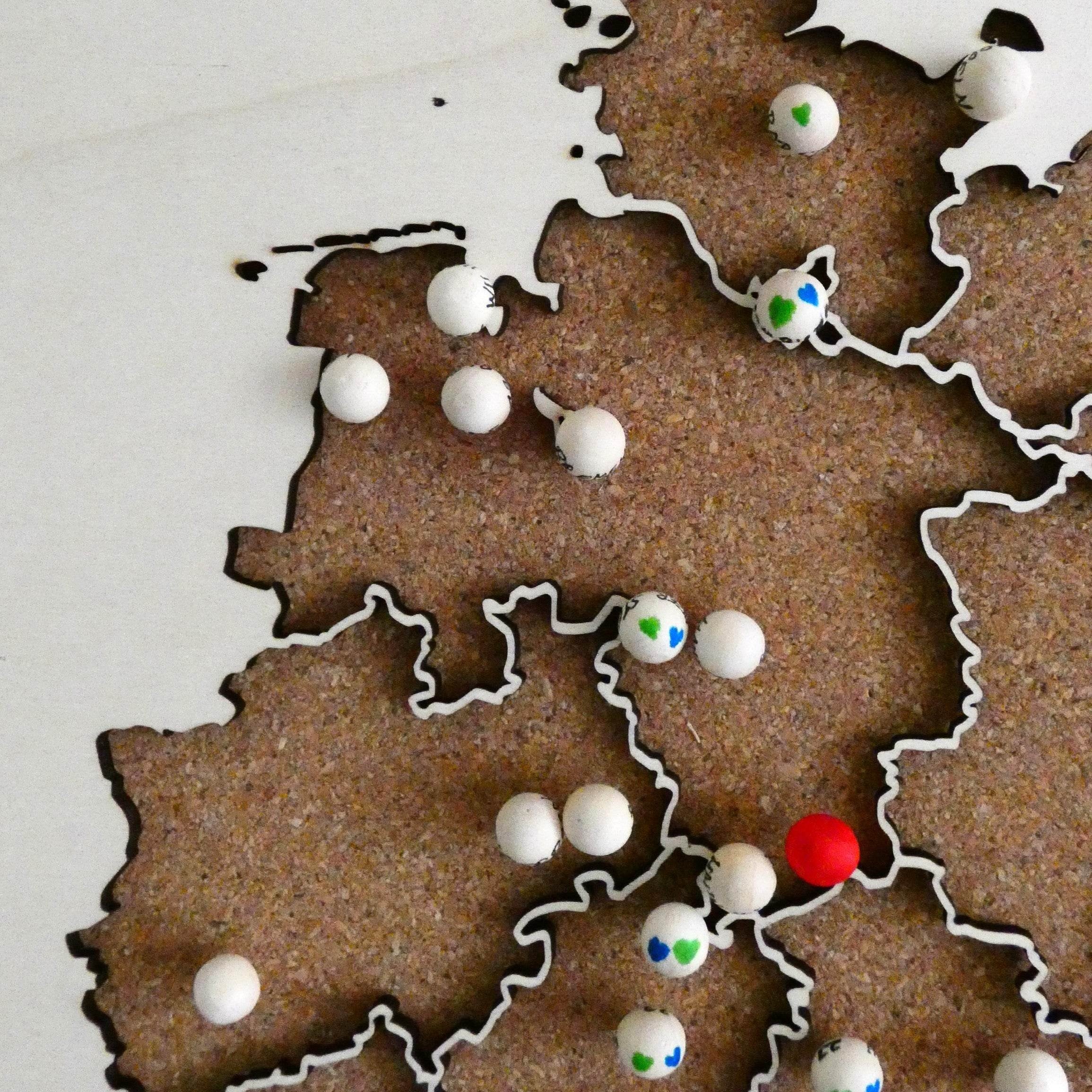 Laserdatei & Plotterdatei DEUTSCHLANDKARTE svg+dxf - Sewando