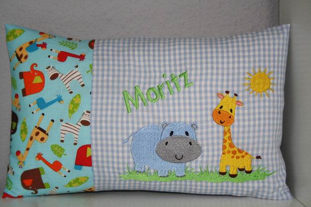 Stickdatei Zoo Tiere 10x10cm Set 197 - Sewando