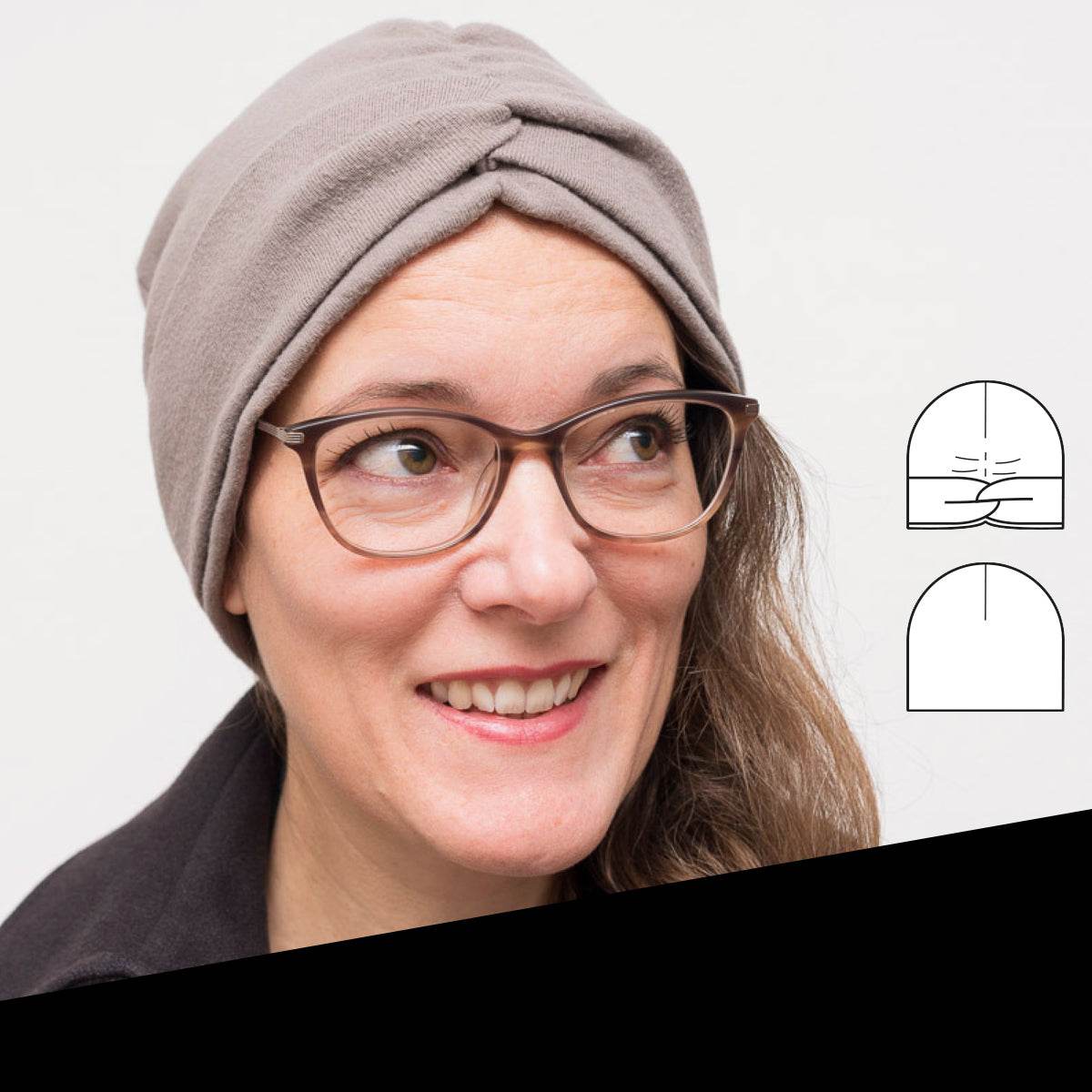 Schnittmuster »LaBandeau Beanie« (48–60 cm) - Sewando