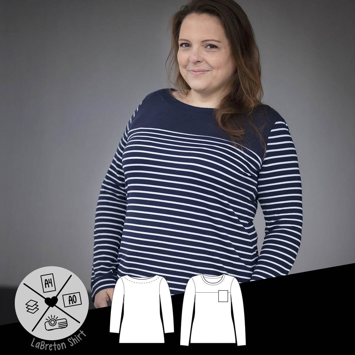 Schnittmuster »LaBreton Shirt« (32–46) - Sewando