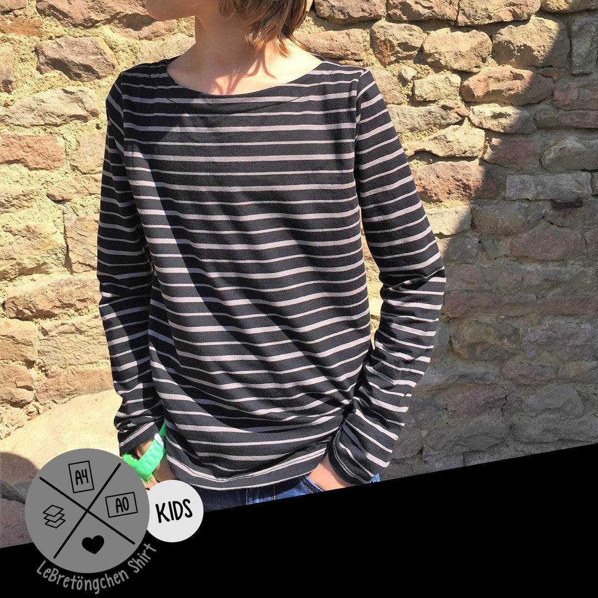 Schnittmuster »LeBretöngchen Shirt« (92–158) - Sewando