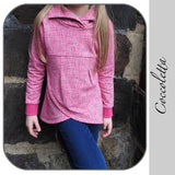 COCCOLETTA: LE PULL POUR LES FILLES (PATRON ET TUTORIEL PDF) 92-164 - Sewando