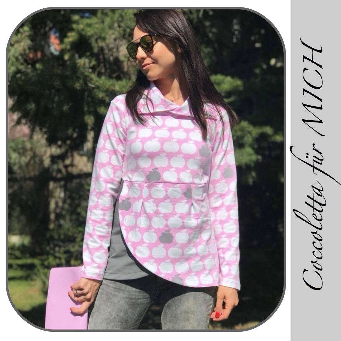 COCCOLETTA: LE PULL POUR LES FEMMES (PATRON ET TUTORIEL PDF) - 32- 48 - Sewando