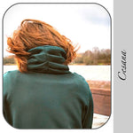 CESANA: COOLE SWEATJACKE MIT FALTEN KRAGEN: EBOOK 92-158 SCHNITTMUSTER - Sewando