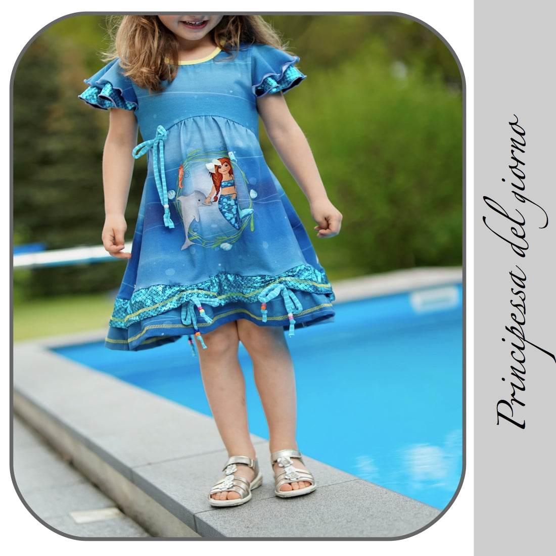 PRINCIPESSA DEL GIORNO: SOMMERKLEID MÄDCHEN EBOOK 92-158 - Sewando