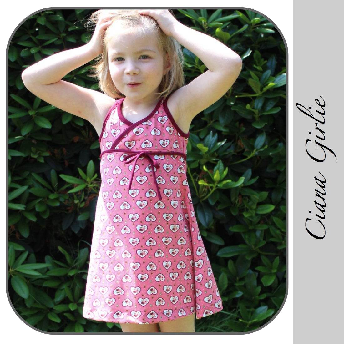 CIANA GIRLIE: VERSPIELTES STRANDKLEID: EBOOK 92-158 - Sewando