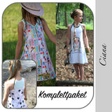 CIANA KOMBI: TRIPLE-PAKET STRANDKLEIDER: EBOOK 92-158 - Sewando