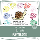 Plotterdatei Schnecke
