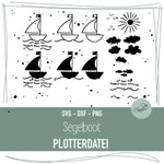 Plotterdatei Seegelboot - Sewando