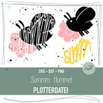 Plotterdatei Hummel - Summm - Sewando