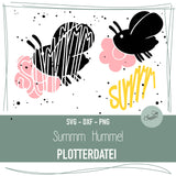 Plotterdatei Hummel - Summm - Sewando