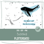 Plotterdatei Buckelwal - Sewando