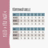 KLEID FRU INSA | Nähanleitung und Schnittmuster | Gr. 32-58