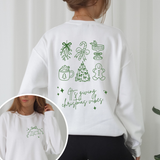 Plotterdatei Weihnachten SVG - It's giving christmas vibes | 2-teiliges Design