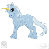 Einhorn Stickdatei, traumhafter Märchenzauber für deine Stickmaschine