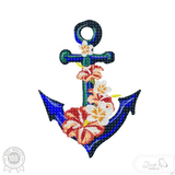 Anker Stickdatei – Tropischer Sommertraum mit Hibiskus - Sewando