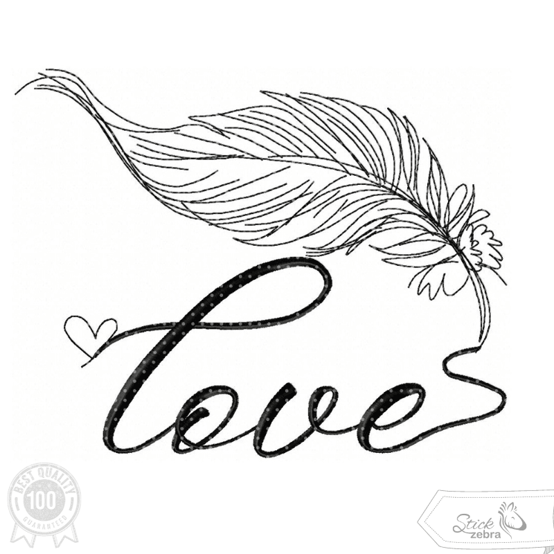 Love – wenn eine Feder mehr sagt als tausend Worte - Sewando