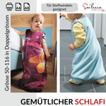 Gemütlicher Schlafi, Schnittmuster Grösse 50-116 - Sewando